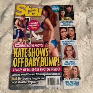 2/$30 Star Magazine Feb 2013 Kate Middleton Brad & Angela Aston Kucher Vol 40 #8
